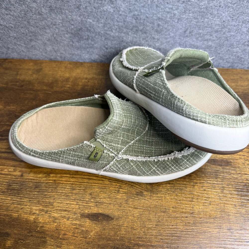 Revitalign Siesta Orthotic Canvas Mule Slip-On Shoes
